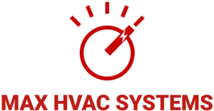 Max HVAC Systems logo representing heating, cooling, and air quality services in Northern Virginia.